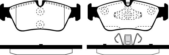 HELLA T1446 - Kit pastiglie freno, Freno a disco autozon.pro