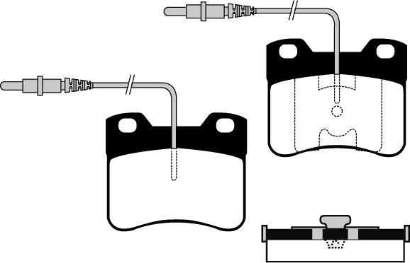 HELLA T4175 - Kit pastiglie freno, Freno a disco autozon.pro