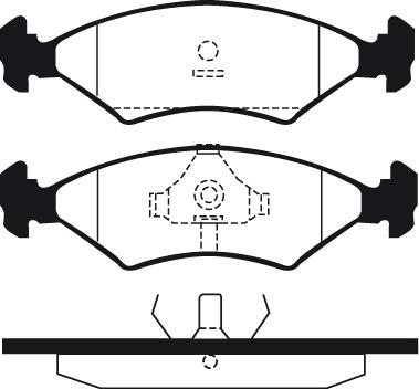 HELLA 8DB 355 017-361 - Kit pastiglie freno, Freno a disco autozon.pro