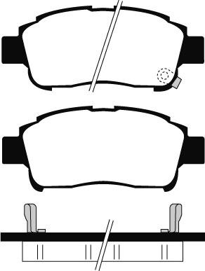 HELLA T3098 - Kit pastiglie freno, Freno a disco autozon.pro