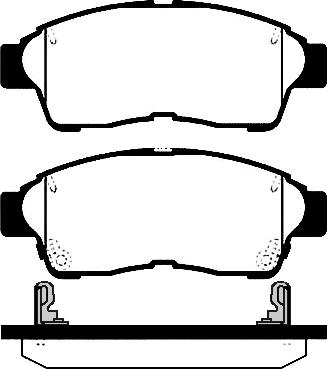 HELLA 8DB 355 033-791 - Kit pastiglie freno, Freno a disco autozon.pro