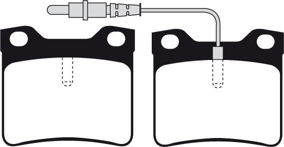 HELLA T1038 - Kit pastiglie freno, Freno a disco autozon.pro