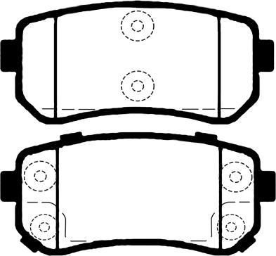 HELLA T1908 - Kit pastiglie freno, Freno a disco autozon.pro