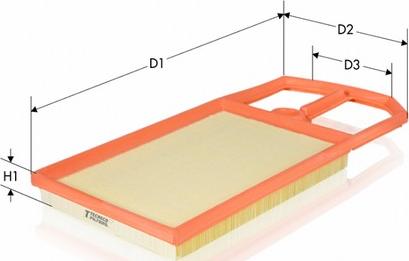 Tecneco Filters AR5898PM - Filtro aria autozon.pro