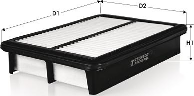 Tecneco Filters AR1632PMJS - Filtro aria autozon.pro