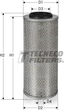 Tecneco Filters AR540-I - Filtro aria autozon.pro