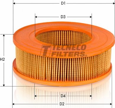 Tecneco Filters AR105 - Filtro aria autozon.pro