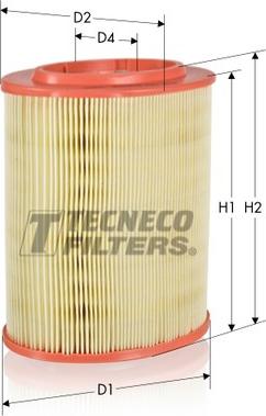 Tecneco Filters AR10046-OV - Filtro aria autozon.pro