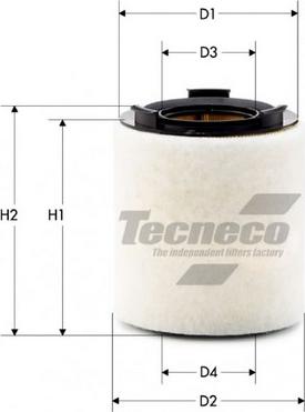 Tecneco Filters AR10822-S - Filtro aria autozon.pro