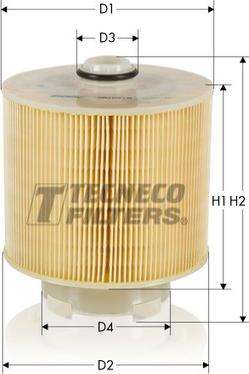 Tecneco Filters AR10216 - Filtro aria autozon.pro