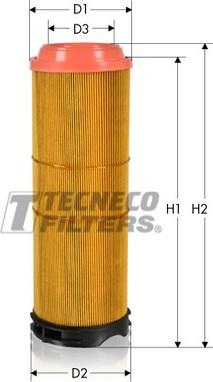 Tecneco Filters AR12133/1 - Filtro aria autozon.pro