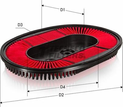 Tecneco Filters AR123-J - Filtro aria autozon.pro