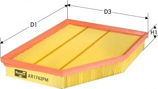 Tecneco Filters AR1762PM - Filtro aria autozon.pro