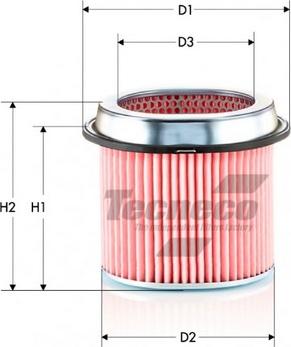 Tecneco Filters AR855-J - Filtro aria autozon.pro