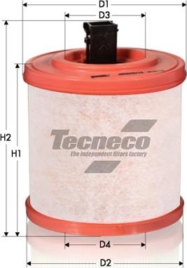 Tecneco Filters AR3015/14S - Filtro aria autozon.pro