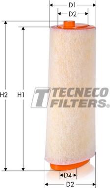 Tecneco Filters AR295 - Filtro aria autozon.pro