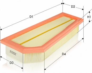 Tecneco Filters AR3210PM - Filtro aria autozon.pro