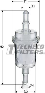 Tecneco Filters BN4174 - Filtro carburante autozon.pro