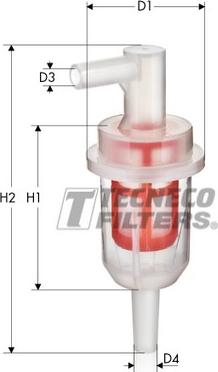 Tecneco Filters BN502 - Filtro carburante autozon.pro