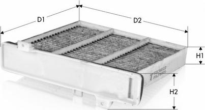 Tecneco Filters CK2230-C - Filtro, Aria abitacolo autozon.pro