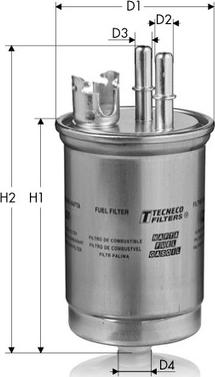 Tecneco Filters GS9452 - Filtro carburante autozon.pro