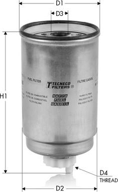 Tecneco Filters GS0296 - Filtro carburante autozon.pro