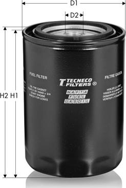 Tecneco Filters GS154 - Filtro carburante autozon.pro