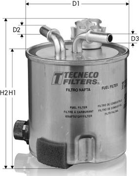 Tecneco Filters GS10395 - Filtro carburante autozon.pro