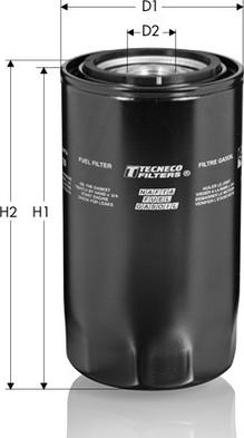 Tecneco Filters GS118 - Filtro carburante autozon.pro