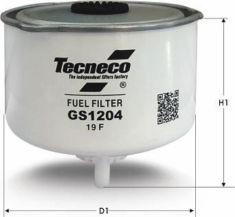 Tecneco Filters GS1204 - Filtro carburante autozon.pro