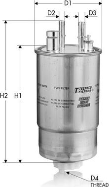 Tecneco Filters GS24/03 - Filtro carburante autozon.pro