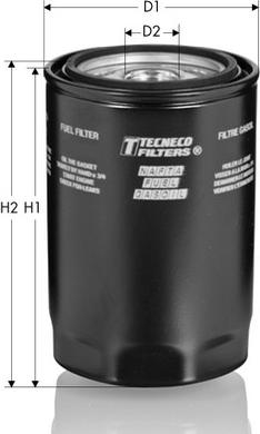 Tecneco Filters GS201 - Filtro carburante autozon.pro