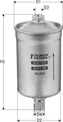 Tecneco Filters IN92 - Filtro carburante autozon.pro