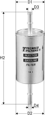 Tecneco Filters IN9839 - Filtro carburante autozon.pro