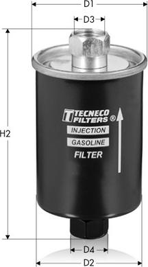 Tecneco Filters IN3727 - Filtro carburante autozon.pro