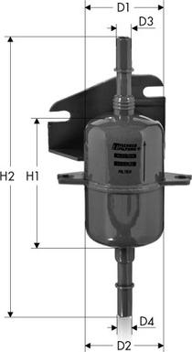 Tecneco Filters IN29 - Filtro carburante autozon.pro