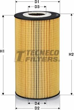 Tecneco Filters OL0613-E - Filtro olio autozon.pro