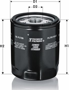 Tecneco Filters OL351 - Filtro olio autozon.pro