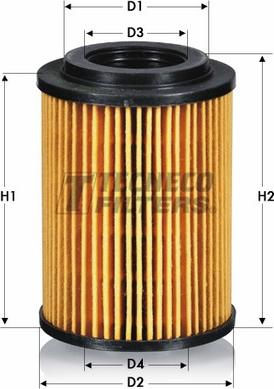 Tecneco Filters OL011277-E - Filtro olio autozon.pro