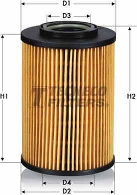 Tecneco Filters OL010473-E - Filtro olio autozon.pro