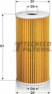 Tecneco Filters OL011276-E - Filtro olio autozon.pro