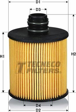 Tecneco Filters OL025083-E - Filtro olio autozon.pro