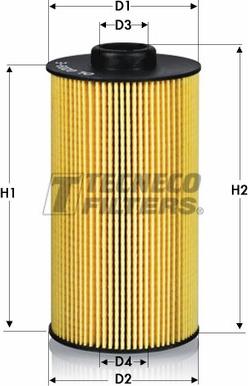 Tecneco Filters OL0209-E - Filtro olio autozon.pro