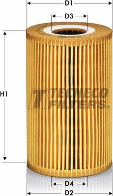 Tecneco Filters OL06002-E - Filtro olio autozon.pro