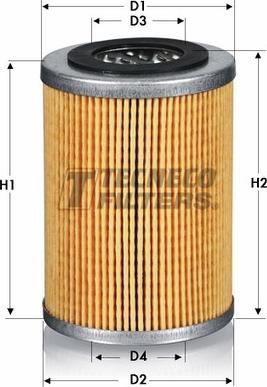 Tecneco Filters OL0202-E - Filtro olio autozon.pro