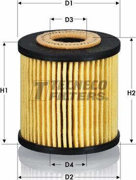 Tecneco Filters OL0232-E - Filtro olio autozon.pro