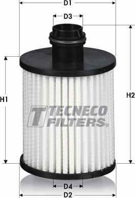 Tecneco Filters OL2156E - Filtro olio autozon.pro