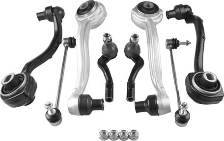 Tedgum TED60212 - Kit braccio oscillante, Sospensione ruota autozon.pro