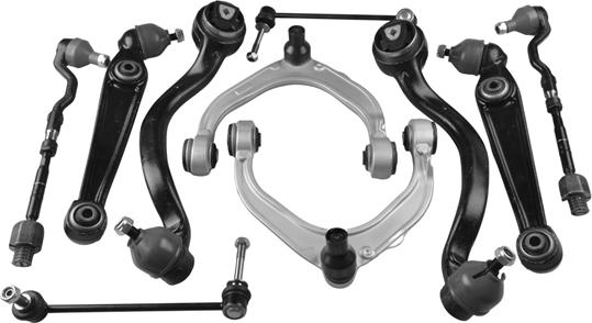 Tedgum TED35607 - Kit braccio oscillante, Sospensione ruota autozon.pro