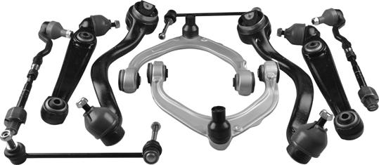 Tedgum TED35607 - Kit braccio oscillante, Sospensione ruota autozon.pro